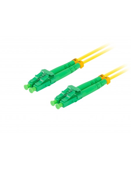 Lanberg FO-LALA-SD11-0010-YE cable de fibra optica 1 m LC G.657.A1 Amarillo