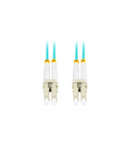 Lanberg FO-LULU-MD31-0020-TQ cable de fibra optica 2 m LC OM3 Color aguamarina