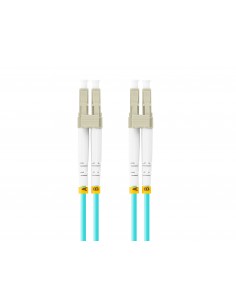 Lanberg FO-LULU-MD31-0050-TQ cable de fibra optica 5 m LC OM3 Color aguamarina 2