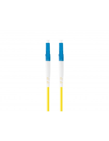 Lanberg FO-LULU-SS11-0100-YE cable de fibra optica 10 m LC Amarillo