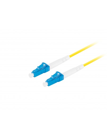 Lanberg FO-LULU-SS11-0100-YE cable de fibra optica 10 m LC Amarillo