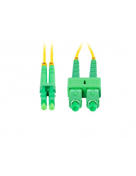 Lanberg FO-SALA-SD11-0020-YE cable de fibra optica 2 m SC LC G.657.A1 Amarillo