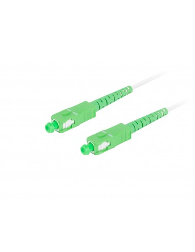 Lanberg FO-SASA-SS21-0200-WH cable de fibra optica 20 m SC G.657.A2 Blanco