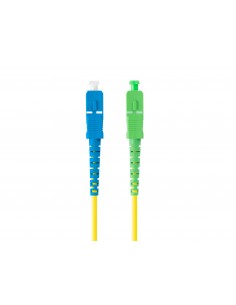 Lanberg FO-SASU-SS21-0010-YE cable de fibra optica 1 m SC G.657.A1 Amarillo