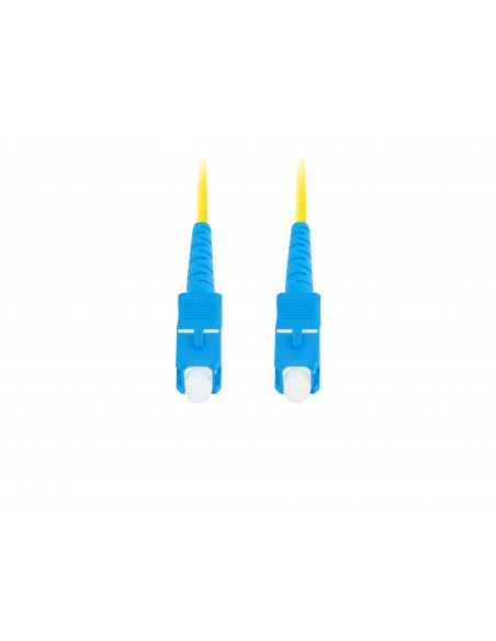 Lanberg FO-SUSU-SS11-0100-YE cable de fibra optica 10 m SC G.657.A1 Amarillo