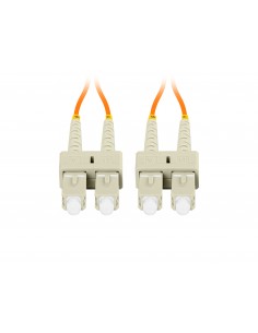 Lanberg FO-SUSU-MD21-0020-OG cable de fibra optica 2 m SC OM2 Naranja