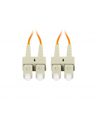 Lanberg FO-SUSU-MD21-0020-OG cable de fibra optica 2 m SC OM2 Naranja