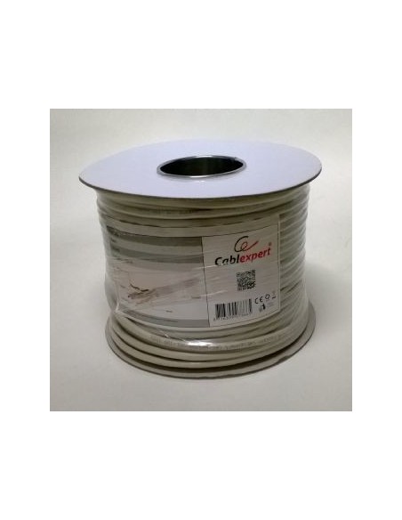 Gembird CAT6 FTP 100m cable de red Gris F UTP (FTP)