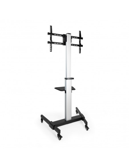 TooQ Hera Soporte de Suelo de Aluminio con Ruedas para Pantalla 37"-86"