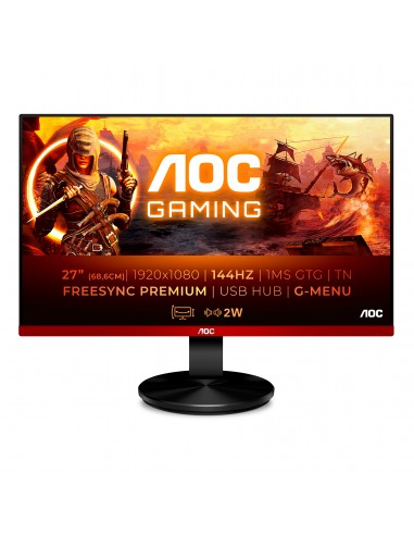 AOC 90 Series G2790PX LED display 68,6 cm (27") 1920 x 1080 Pixeles Full HD Negro