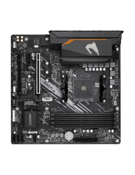 Gigabyte B550M AORUS ELITE AMD B550 Zócalo AM4 micro ATX Gigabyte B550M AORUS ELITE AMD B550 Zócalo AM4 micro ATX