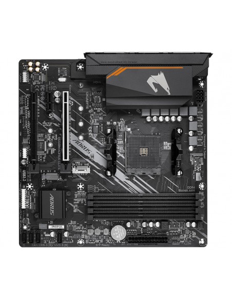 Gigabyte B550M AORUS ELITE AMD B550 Zócalo AM4 micro ATX Gigabyte B550M AORUS ELITE AMD B550 Zócalo AM4 micro ATX