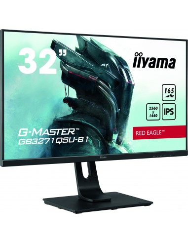 iiyama G-MASTER GB3271QSU-B1 pantalla para PC 80 cm (31.5") 2560 x 1440 Pixeles Wide Quad HD LED Negro