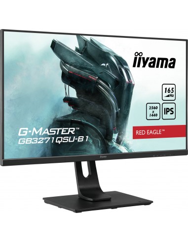 iiyama G-MASTER GB3271QSU-B1 pantalla para PC 80 cm (31.5") 2560 x 1440 Pixeles Wide Quad HD LED Negro