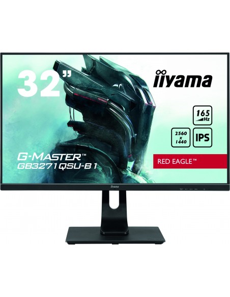 iiyama G-MASTER GB3271QSU-B1 pantalla para PC 80 cm (31.5") 2560 x 1440 Pixeles Wide Quad HD LED Negro