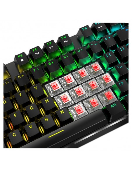 Hiditec GK400 ARGB teclado USB Negro