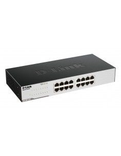 D-Link GO-SW-16G No administrado L2 Gigabit Ethernet (10 100 1000) 1U Negro 2