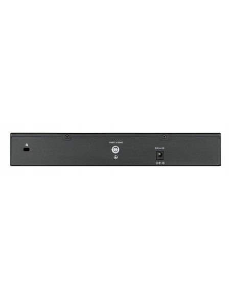 D-Link GO-SW-16G No administrado L2 Gigabit Ethernet (10 100 1000) 1U Negro