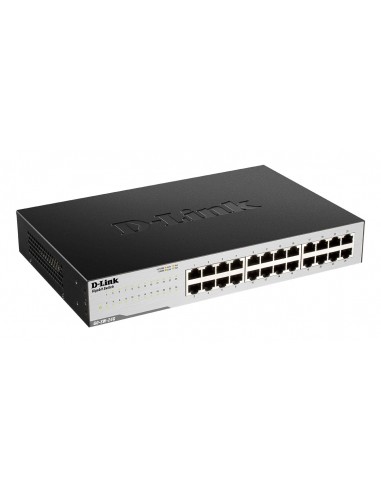 D-Link GO-SW-24G No administrado L2 Gigabit Ethernet (10 100 1000) 1U Negro