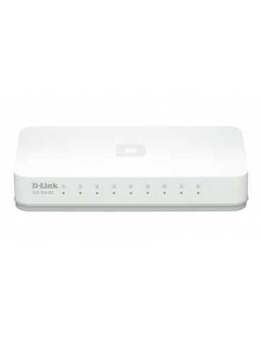 D-Link GO-SW-8E E switch No administrado Fast Ethernet (10 100) Blanco