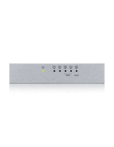 Zyxel GS-105B v3 No administrado L2+ Gigabit Ethernet (10 100 1000) Plata