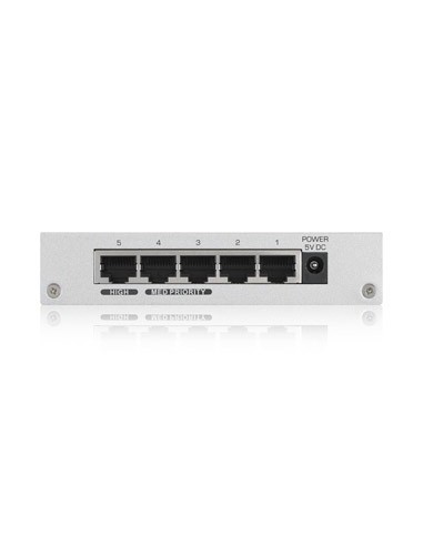 Zyxel GS-105B v3 No administrado L2+ Gigabit Ethernet (10 100 1000) Plata