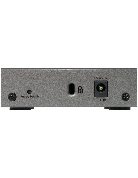 NETGEAR GS105E-200PES switch Gestionado L2 L3 Gigabit Ethernet (10 100 1000) Gris