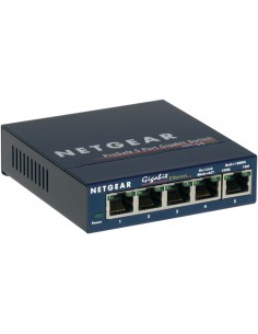 NETGEAR GS105 No administrado Gigabit Ethernet (10 100 1000) Azul