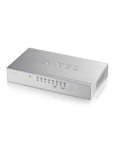 Zyxel GS-108B V3 No administrado L2+ Gigabit Ethernet (10 100 1000) Plata