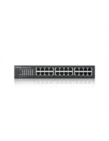 Zyxel GS1100-24E No administrado Gigabit Ethernet (10 100 1000) Negro