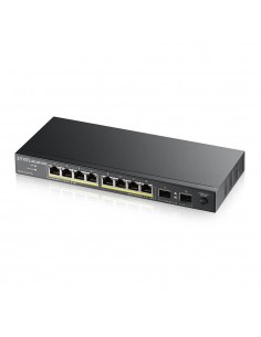 Zyxel GS1100-10HP v2 No administrado Gigabit Ethernet (10 100 1000) Energía sobre Ethernet (PoE) Negro