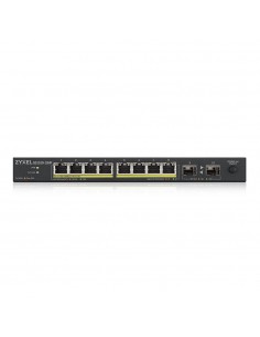 Zyxel GS1100-10HP v2 No administrado Gigabit Ethernet (10 100 1000) Energía sobre Ethernet (PoE) Negro 2