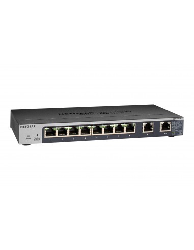 NETGEAR GS110EMX Gestionado L2 10G Ethernet (100 1000 10000) Negro