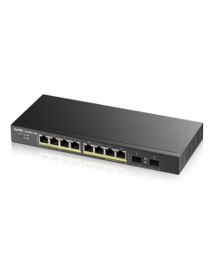 Zyxel GS1900-8HP v3 PoE Gestionado L2 Gigabit Ethernet (10 100 1000) Energía sobre Ethernet (PoE) Negro
