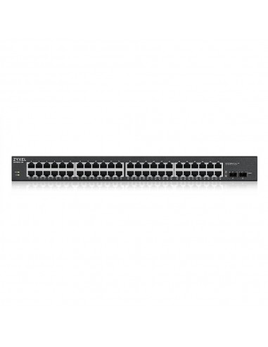Zyxel GS1900-48HPv2 Gestionado L2 Gigabit Ethernet (10 100 1000) Energía sobre Ethernet (PoE) Negro