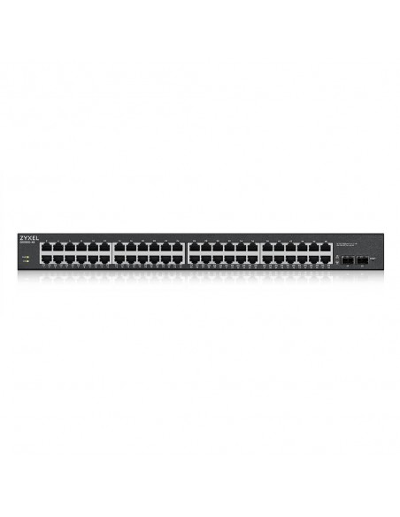 Zyxel GS1900-48HPv2 Gestionado L2 Gigabit Ethernet (10 100 1000) Energía sobre Ethernet (PoE) Negro