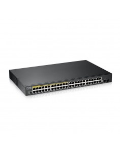 Zyxel GS1900-48HPv2 Gestionado L2 Gigabit Ethernet (10 100 1000) Energía sobre Ethernet (PoE) Negro 2
