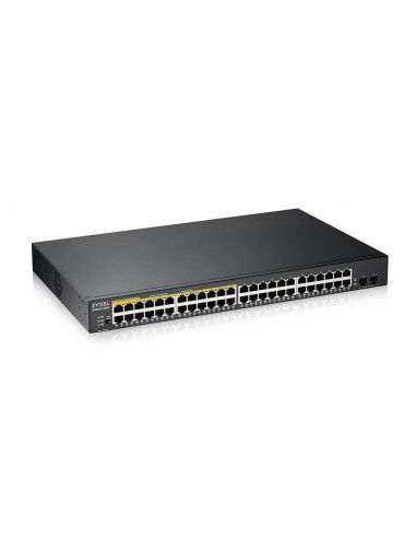 Zyxel GS1900-48HPv2 Gestionado L2 Gigabit Ethernet (10 100 1000) Energía sobre Ethernet (PoE) Negro