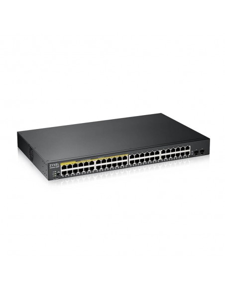 Zyxel GS1900-48HPv2 Gestionado L2 Gigabit Ethernet (10 100 1000) Energía sobre Ethernet (PoE) Negro