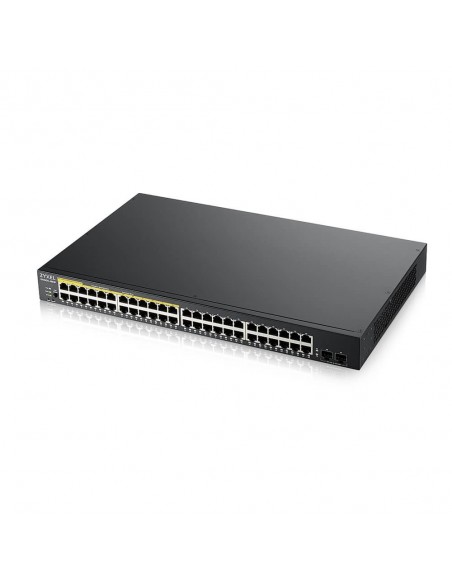 Zyxel GS1900-48HPv2 Gestionado L2 Gigabit Ethernet (10 100 1000) Energía sobre Ethernet (PoE) Negro
