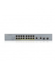 Zyxel GS1350-18HP-EU0101F switch Gestionado L2 Gigabit Ethernet (10 100 1000) Energía sobre Ethernet (PoE) Gris 2