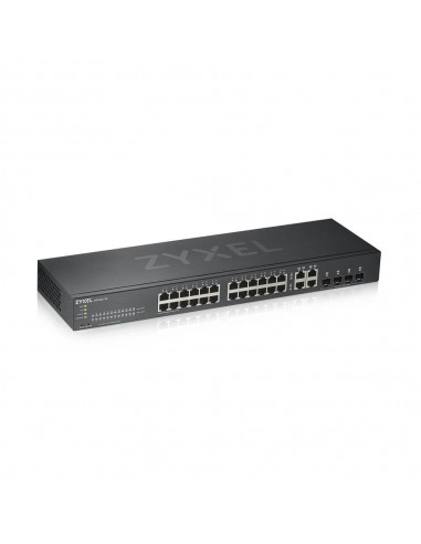 Zyxel GS1920-24V2 Gestionado Gigabit Ethernet (10 100 1000) Negro