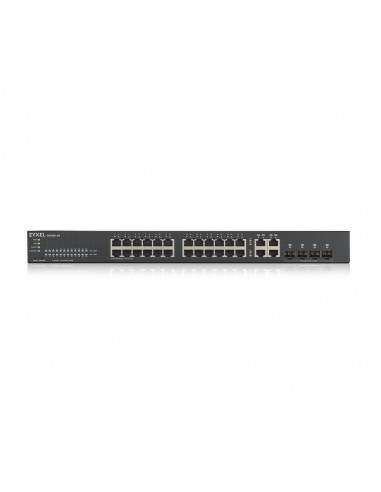 Zyxel GS1920-24V2 Gestionado Gigabit Ethernet (10 100 1000) Negro