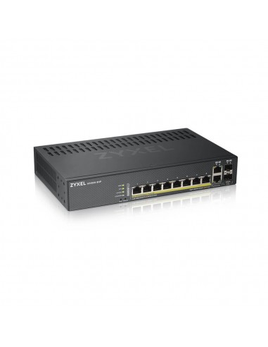 Zyxel GS1920-8HPV2 Gestionado Gigabit Ethernet (10 100 1000) Energía sobre Ethernet (PoE) Negro