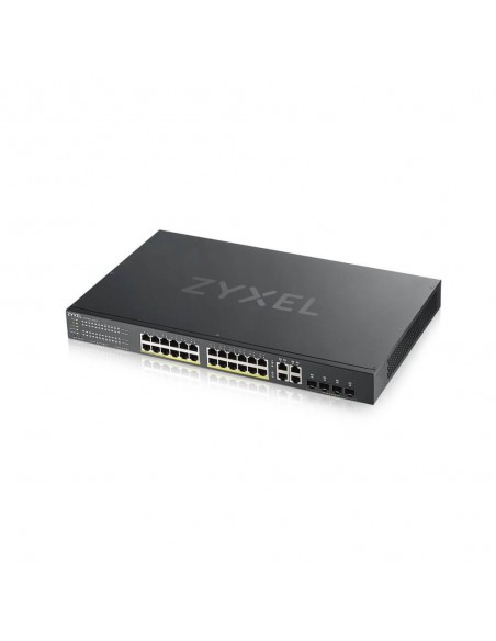 Zyxel GS1920-24HPV2 Gestionado Gigabit Ethernet (10 100 1000) Energía sobre Ethernet (PoE) Negro