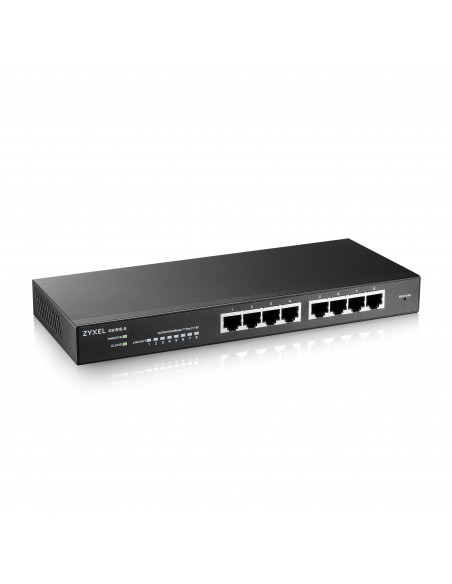 Zyxel GS1915-8 Gestionado L2 Gigabit Ethernet (10 100 1000) Negro