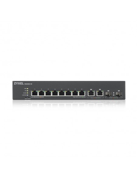 Zyxel GS2220-10-EU0101F switch Gestionado L2 Gigabit Ethernet (10 100 1000) Negro