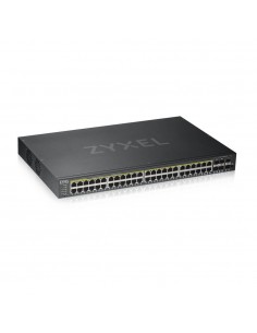 Zyxel GS1920-48HPV2 Gestionado Gigabit Ethernet (10 100 1000) Energía sobre Ethernet (PoE) Negro 2