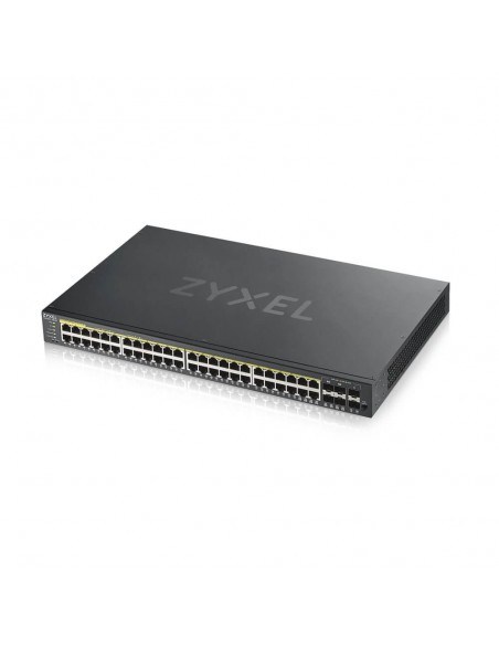 Zyxel GS1920-48HPV2 Gestionado Gigabit Ethernet (10 100 1000) Energía sobre Ethernet (PoE) Negro