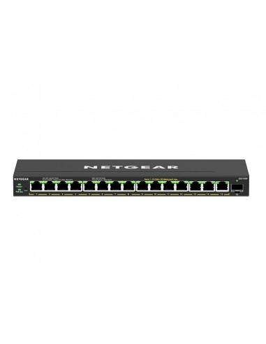 NETGEAR GS316EP-100PES switch Gestionado Gigabit Ethernet (10 100 1000) Energía sobre Ethernet (PoE) Negro